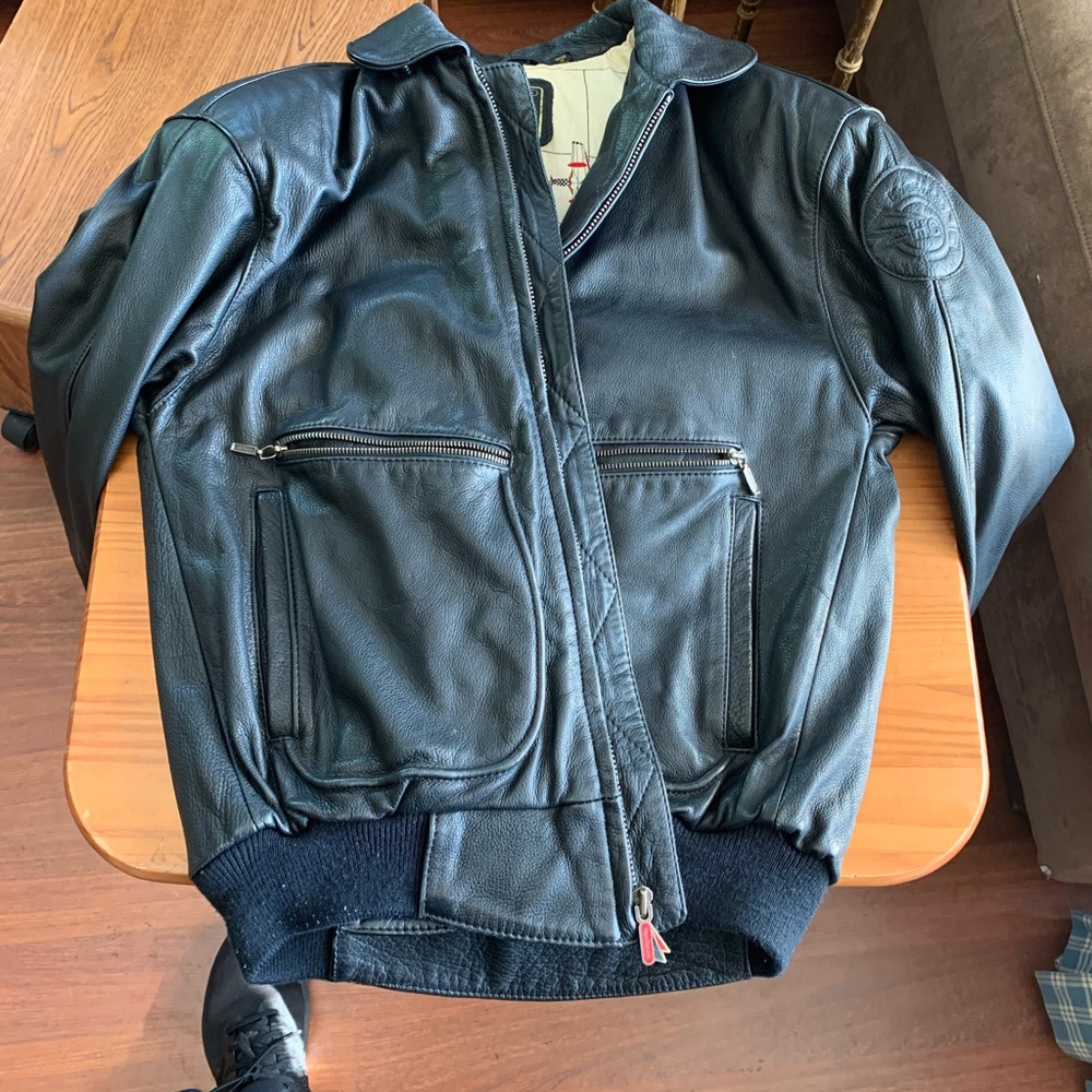 Leather jacket